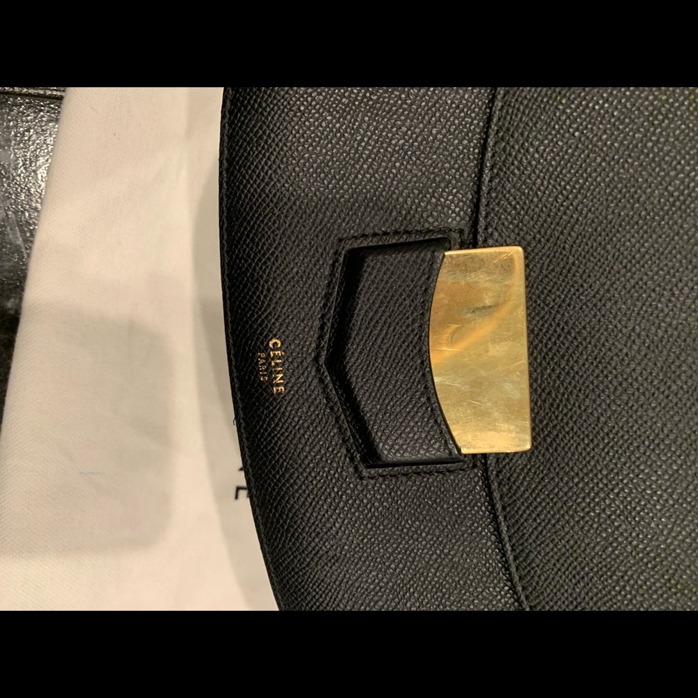 Celine Drunmed Trotteur crossbody in Black - Picture 2 of 4
